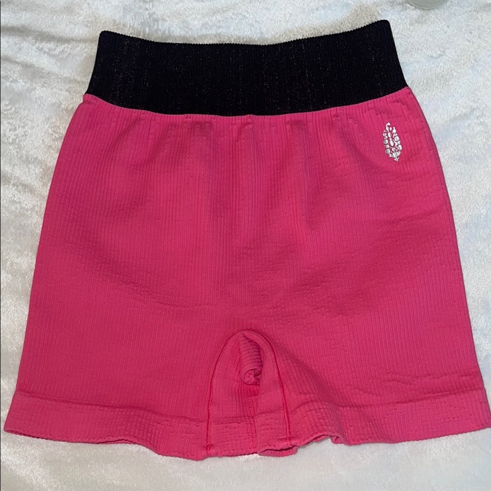 NWOT FP movement heatwave ribbed biker shorts size XS/S
